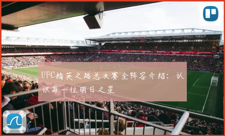 UFC精英之路总决赛全阵容介绍:认识每一位明日之星