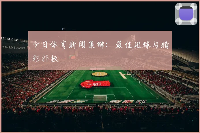今日体育新闻集锦:最佳进球与精彩扑救
